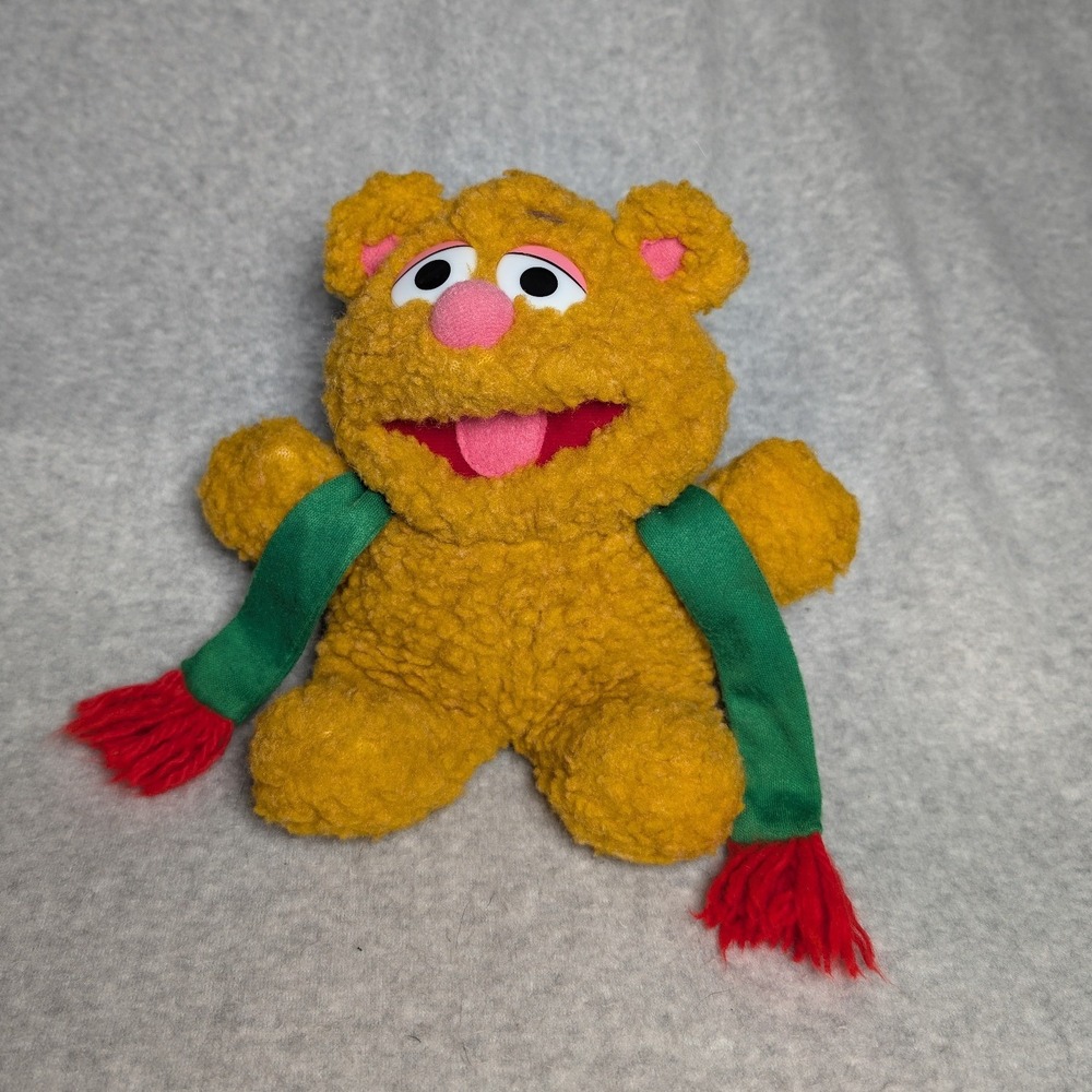 Henson Associates Muppetts Baby Fozzie Bear Plush Vintage 1987